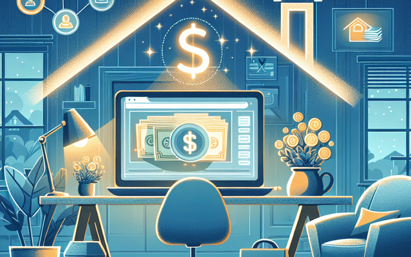 Generate income at home on the Internet